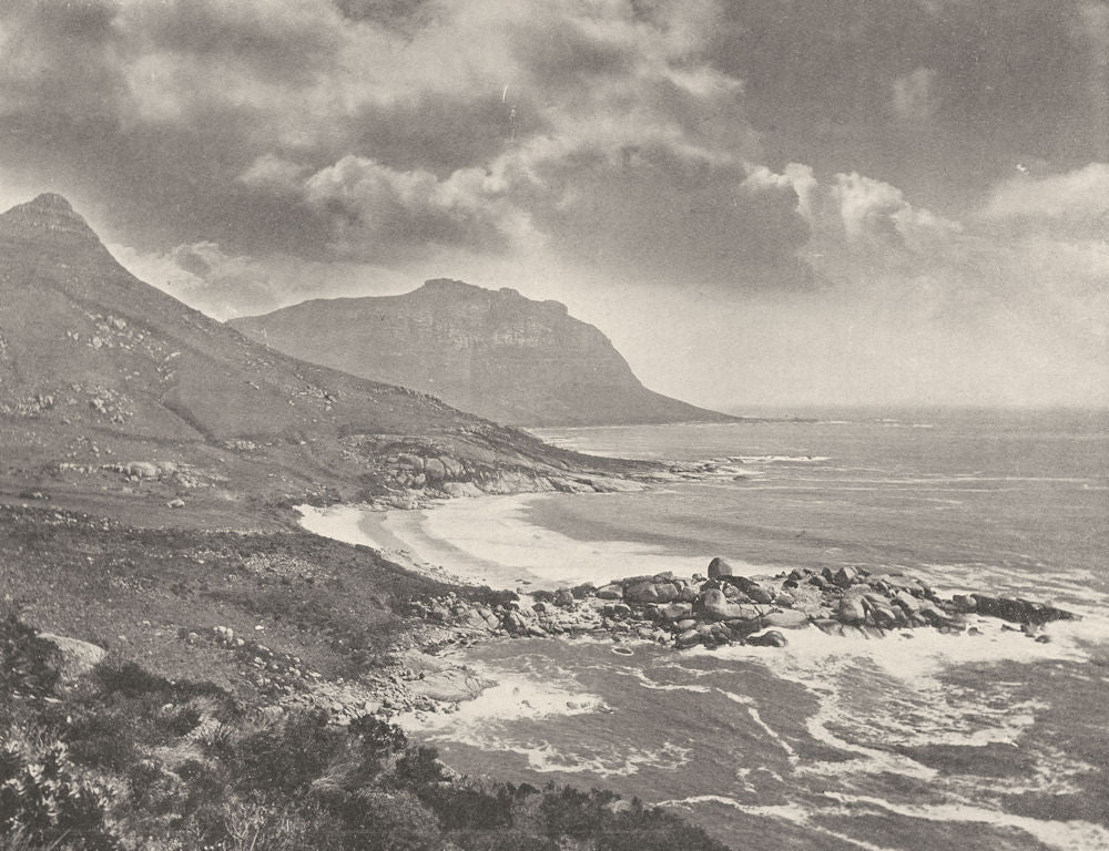 SOUTH AFRICA. The Kommetje 1899 old antique vintage print picture